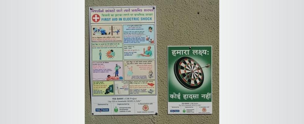 Yes Bank's CSR activity under Naroda