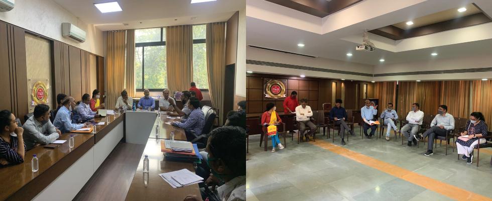 Top officials of GIDC Ahmedabad were present at NIA office