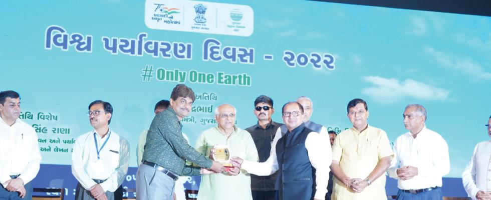 NIA along with Hon'ble Chief Minister of Gujarat in World Environment Day celebration