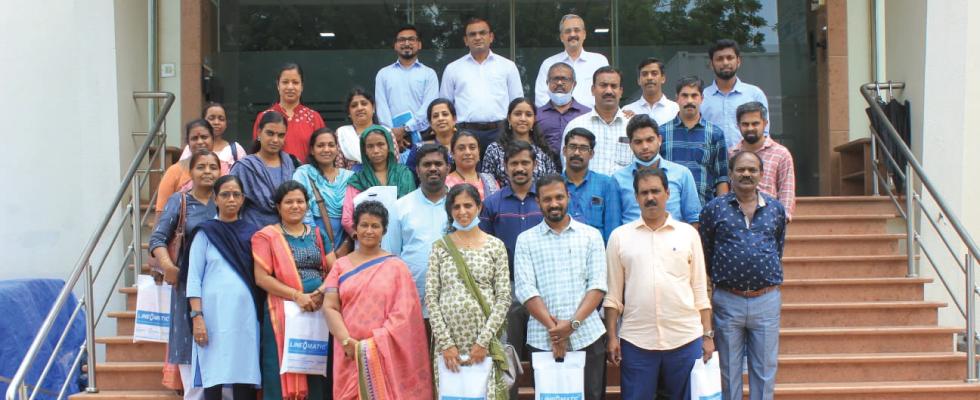 Visit of Officials of Department of Industries & Commerce, Kerala at Line-O-Matic Company